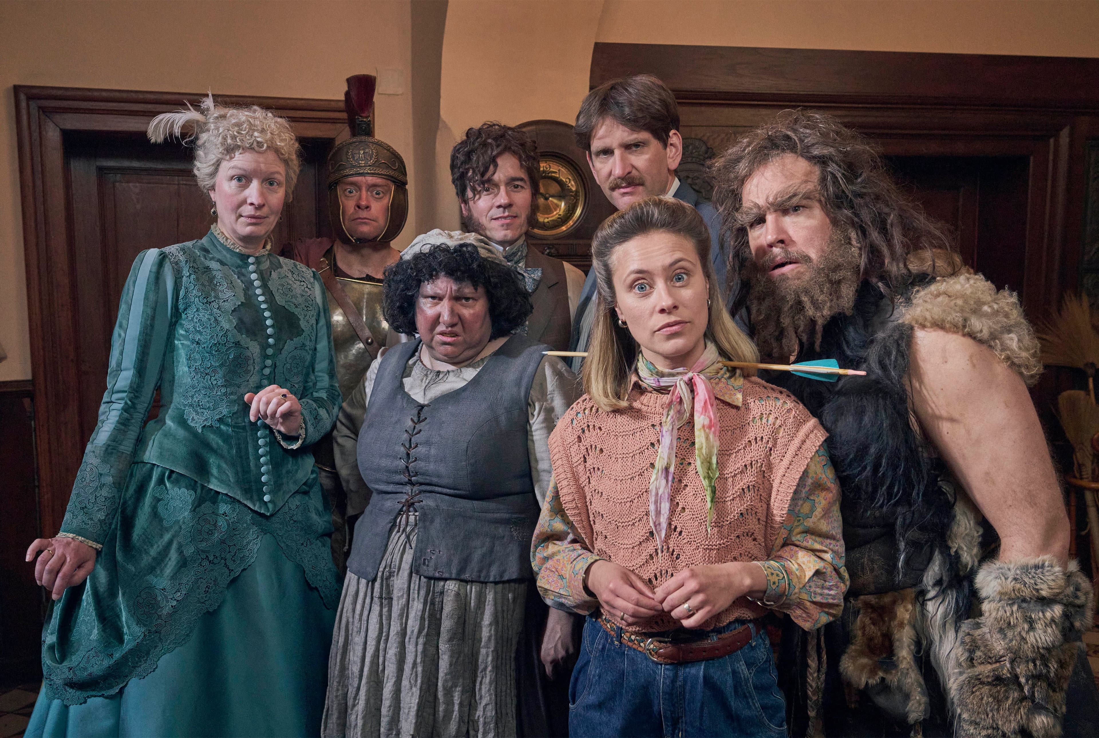 Gruppenbild des "Ghosts" Casts