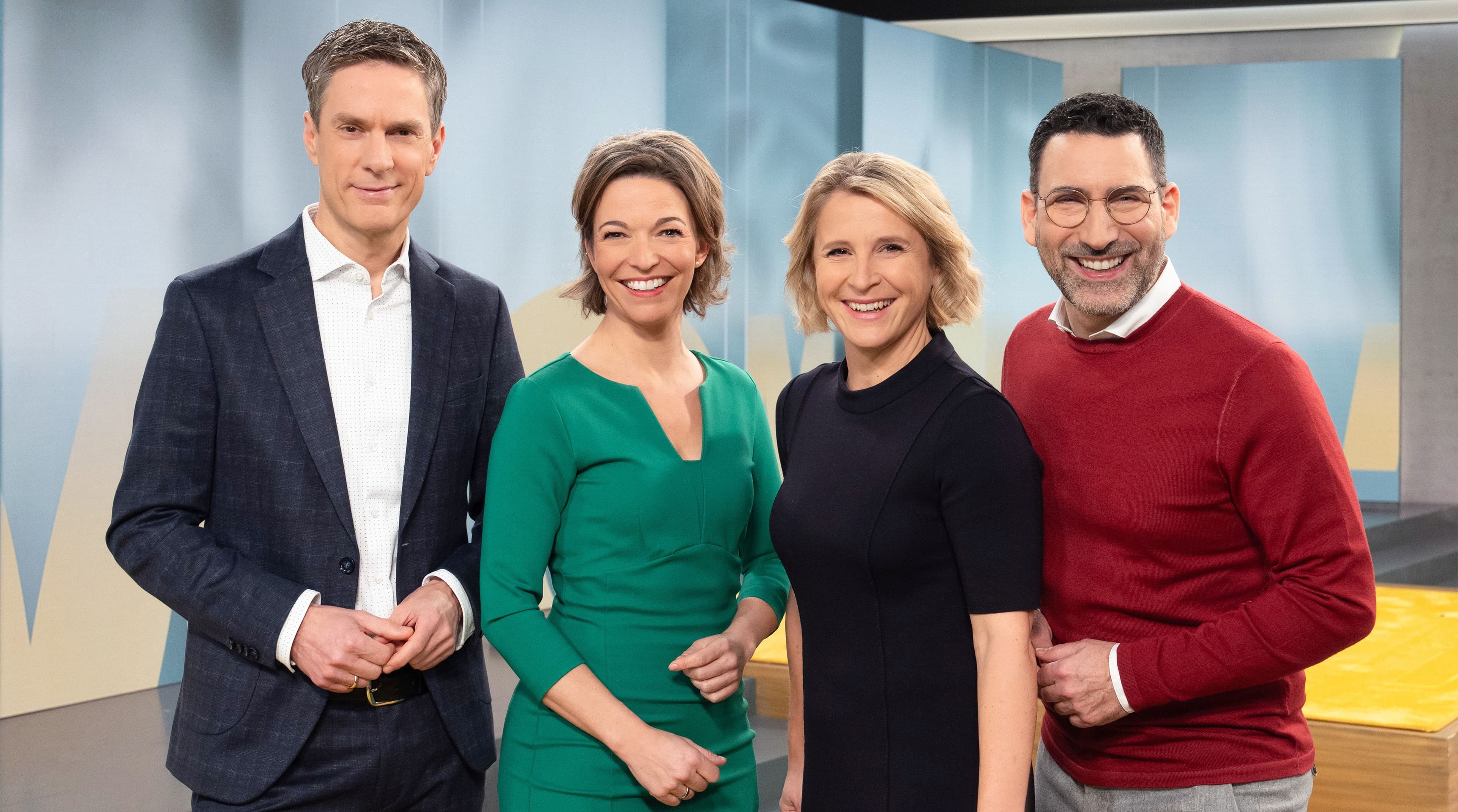 Gruppenfoto des Moderatorenteams des Morgenmagazins. | Bildquelle: ARD Foto Gruppenfoto des Moderatorenteams des Morgenmagazins.