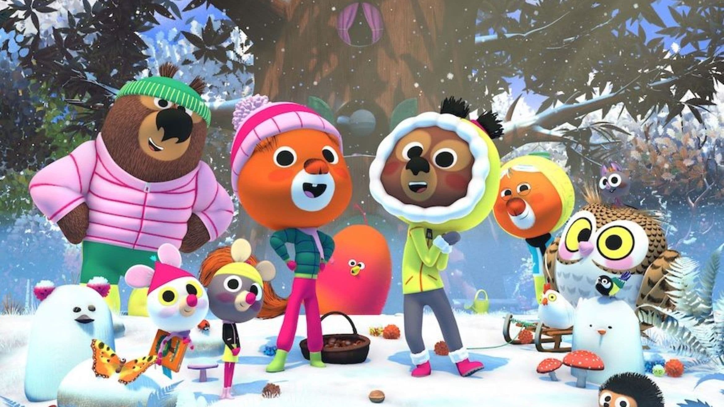 Edmund und Luzie Winterabenteuer | Bildquelle: @2026-MIAM ! animation/France Télévision/HR Rundfunk Edmund und Luzie Winterabenteuer